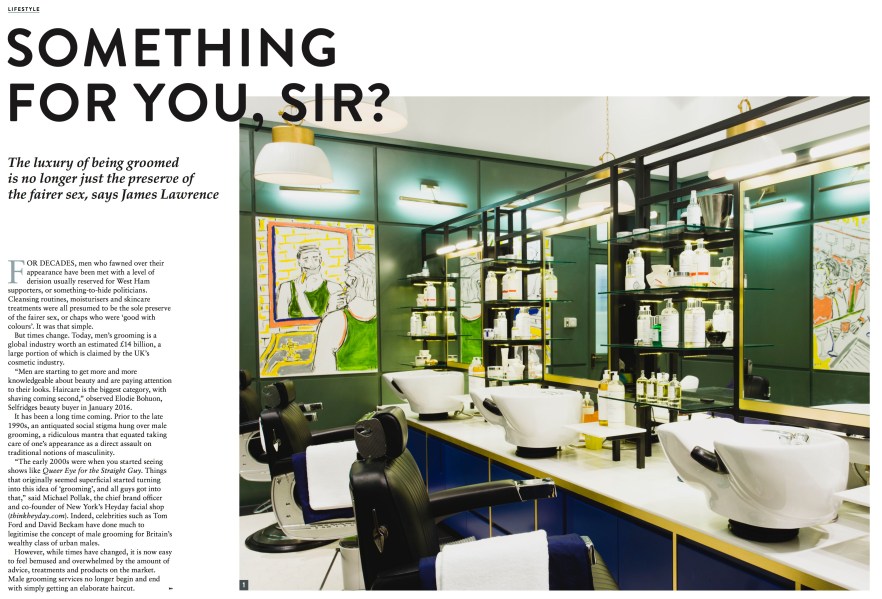 Calibre grooming piece