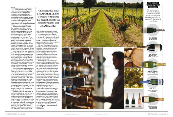 Rise of English fizz